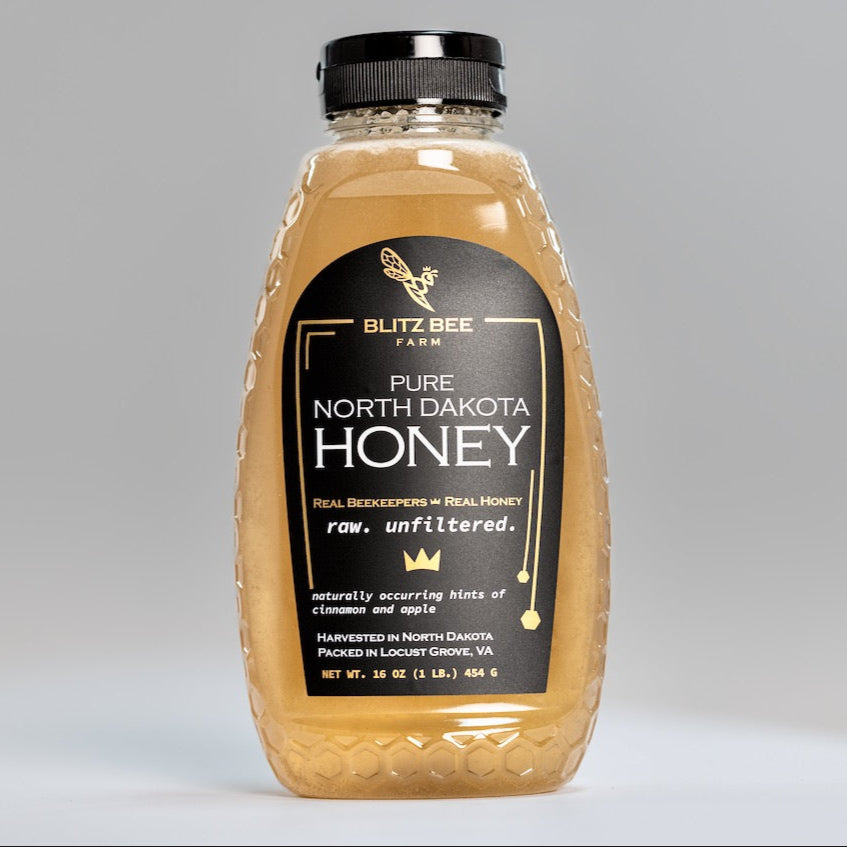 1 lb Pure North Dakota Honey – Blitz Bee Farm